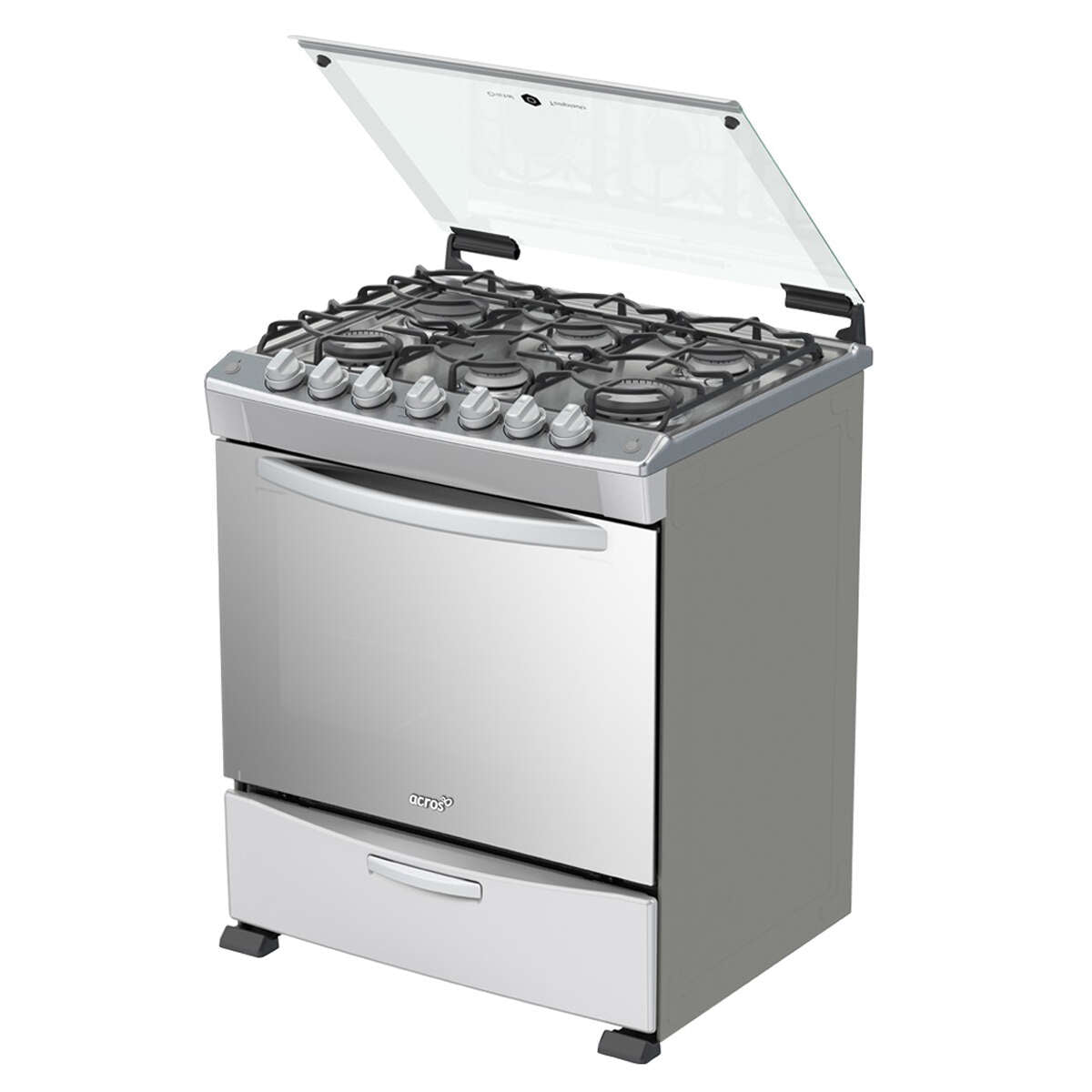 Cocina de Gas 30'' 6 Quemadores Acros (LAF7701D) yapcr.com Costa Rica