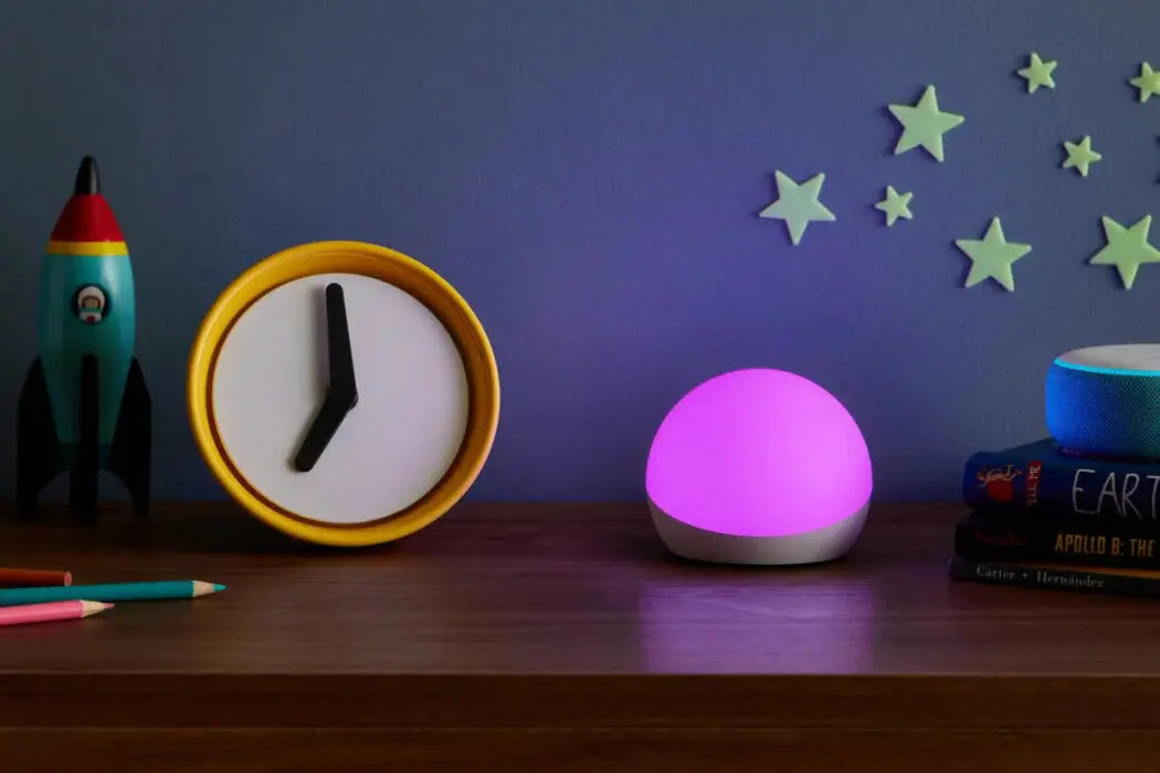 Lámpara Inteligente Multicolor para Niños Amazon Echo Glow