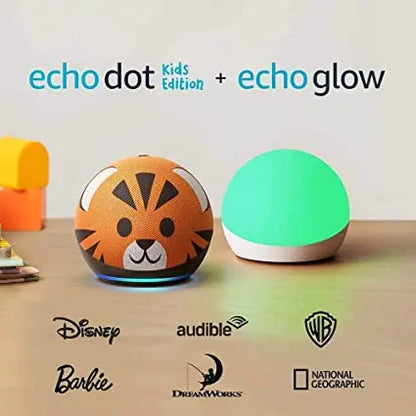 Lámpara Inteligente Multicolor para Niños Amazon Echo Glow