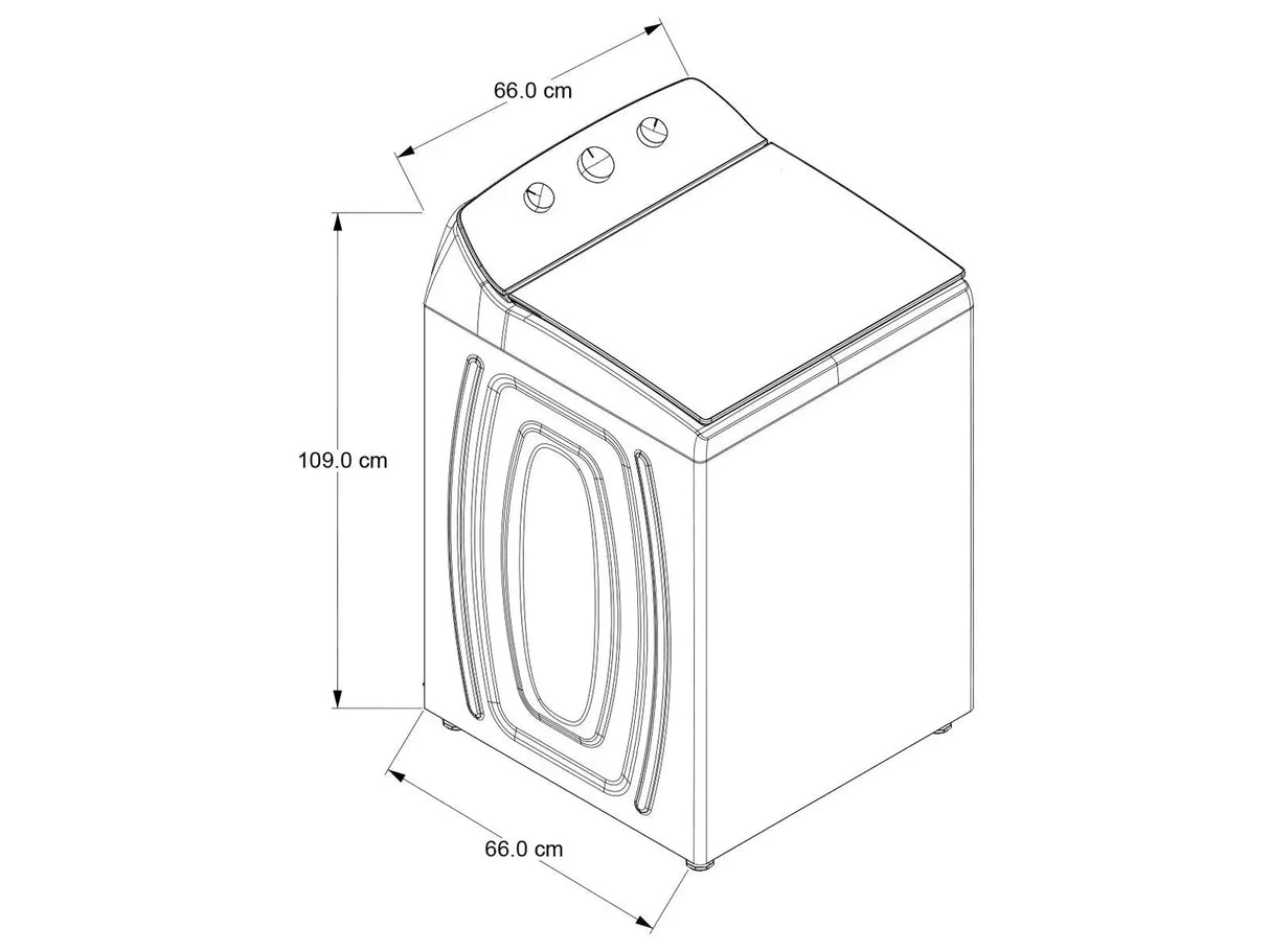 Lavadora Automática 18 KG Xpert System Whirlpool (8MWTW1823WJM) yapcr.com Costa Rica