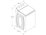 Lavadora Automática 18 KG Xpert System Whirlpool (8MWTW1823WJM) yapcr.com Costa Rica