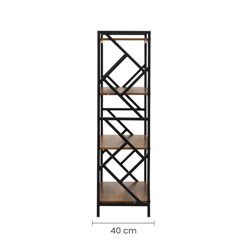 Librero de 4 Estantes con Diseño Tokoa (AC-493) yapcr.com Costa Rica