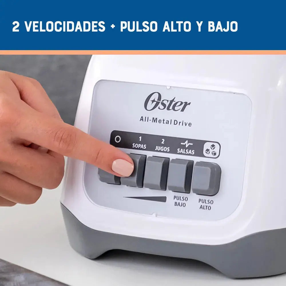 Licuadora 2 Velocidades Oster (BLSTKAP-WPB)