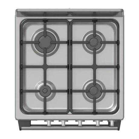 Cocina de Gas Midea 4 Quemadores 20" Gris (MGS20F0BKAGG-CA) yapcr.com Costa Rica