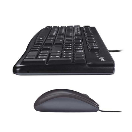 Set Teclado y Mouse USB Alámbricos Logitech MK120 (920-004428) yapcr.com Costa Rica