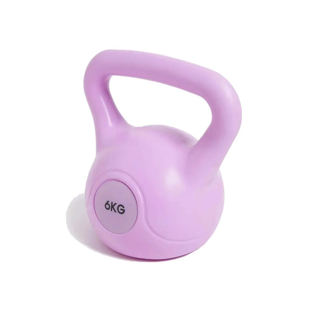 Mancuerna Elle Sport Kettlebell 6 Kg Lila (SR7231)