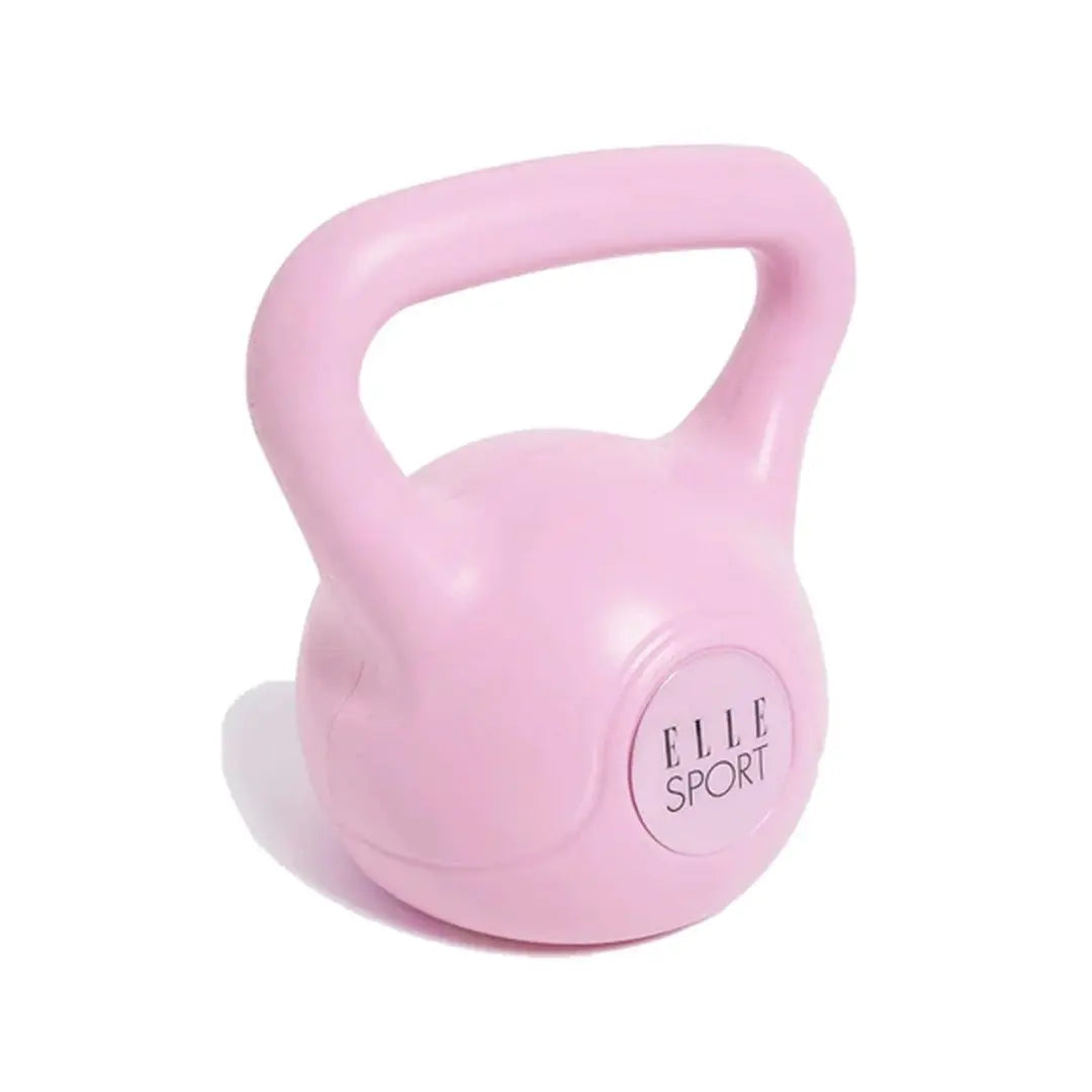 Mancuerna Elle Sport Kettlebell 8 Kg Rosada (SR8250)