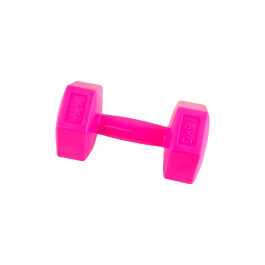 Mancuernas Elle Sport Dumbbell 1.5 Kg x 2 Fucsias (SR8248)