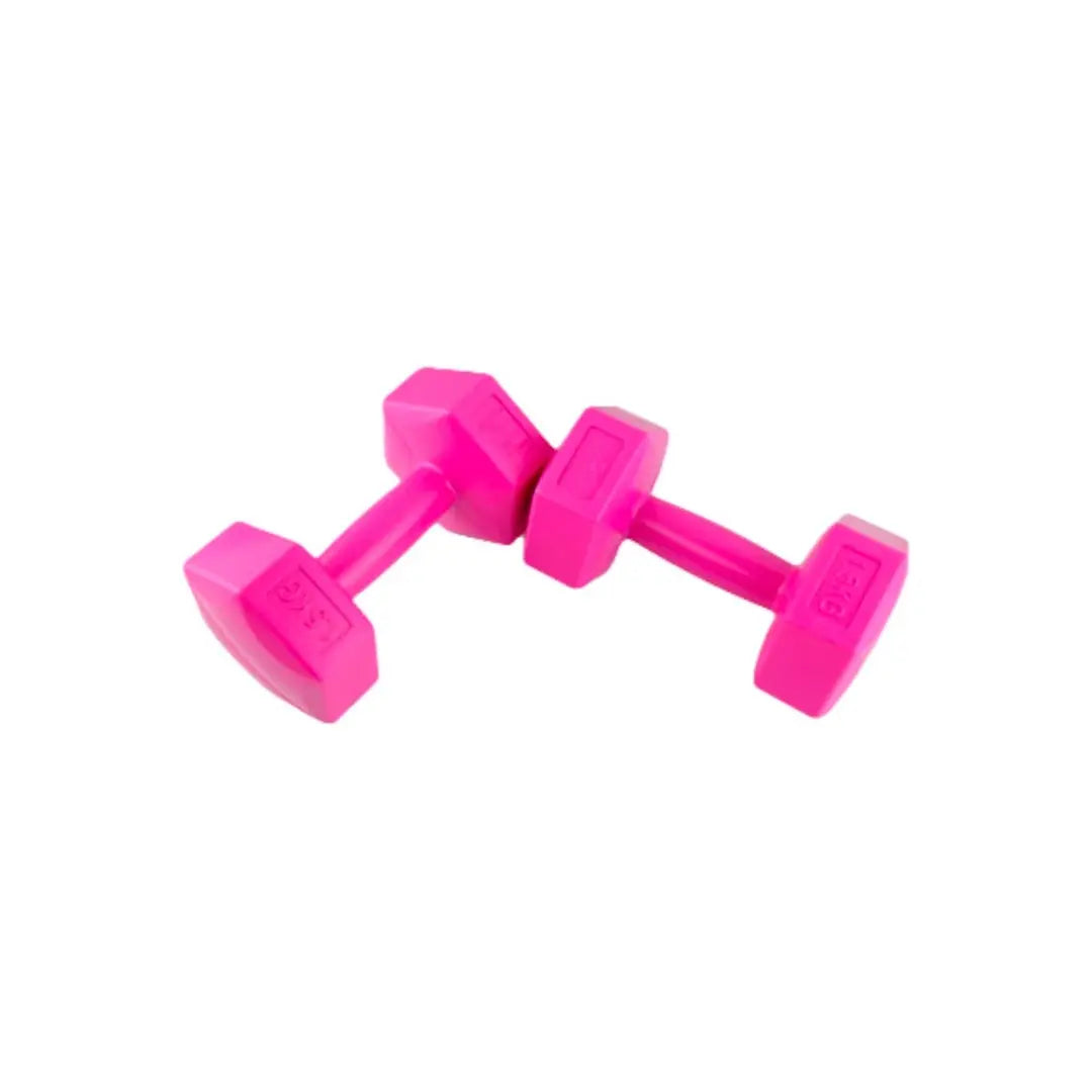 Mancuernas Elle Sport Dumbbell 1.5 Kg x 2 Fucsias (SR8248)