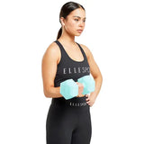 Mancuernas Elle Sport Dumbbell 3 Kg x 2 Verde Agua (SR7579)