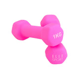 Mancuernas Elle Sport Dumbbell Lilas 1 Kg x 2 (SR7229)