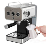 Máquina de Café Espresso Sencillo o Doble Semi Automática PowerXL Distinctions (EM0112-0SPLA) yapcr.com Costa Rica