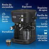 Máquina para Café Espresso y Cappuccino Oster (BVSTEM5501B) yapcr.com Costa Rica