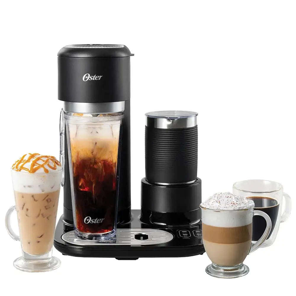 Máquina para Café Latte 4 en 1 con Espumador Oster (BVSTDC02B) yapcr.com Costa Rica