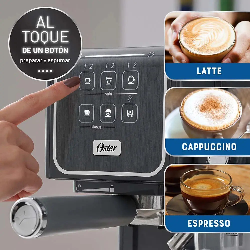 Máquina para Café Oster PrimaLatte Touch (BVSTEM6801M) yapcr.com Costa Rica