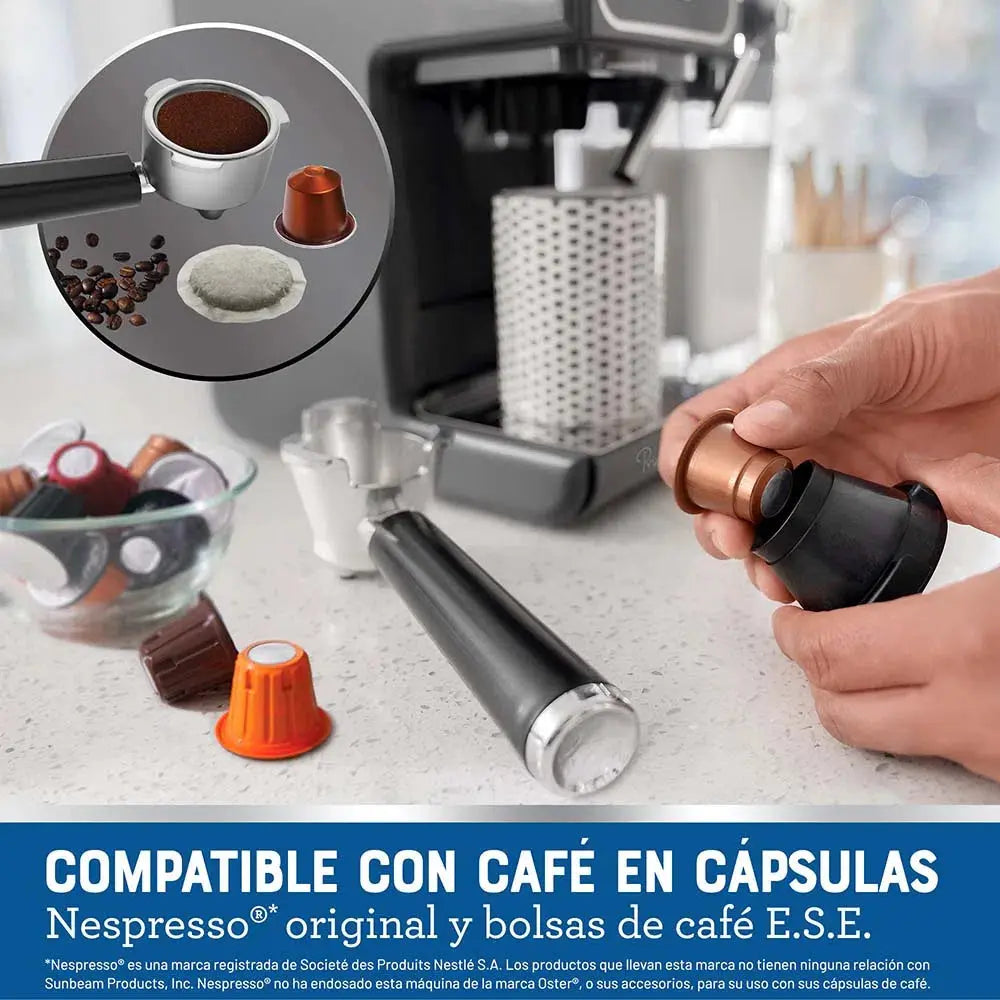 Máquina para Café Oster PrimaLatte Touch (BVSTEM6801M) yapcr.com Costa Rica