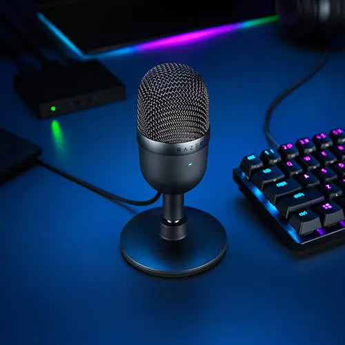 Micrófono Portátil Razer Seiren Mini Negro (RZ19-03450100-R3U1)