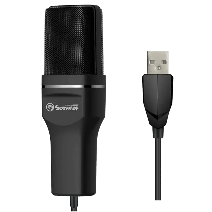 Micrófono USB de Escritorio Marvo MIC-03