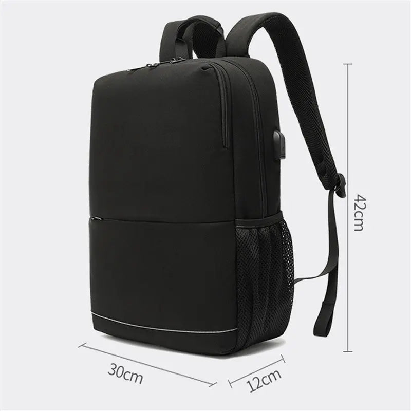 Mochila Multifuncional 15.6" Poso Negra (10008)