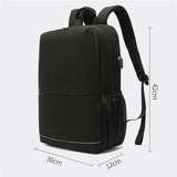 Mochila Multifuncional 15.6" Poso Negra (10008)