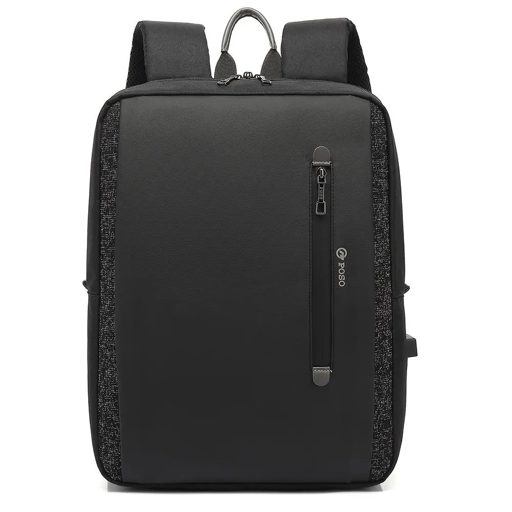 Mochila Multifuncional Poso 15.6" Negra (PS-633)