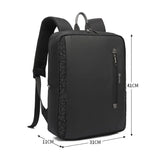 Mochila Multifuncional Poso 15.6" Negra (PS-633)