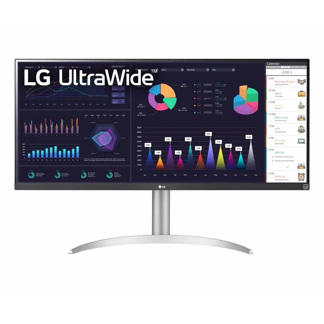 Monitor LG UltraWide 34WQ650-W - 34" - IPS - Full HD - 100 Hz (34WQ650-W) yapcr.com Costa Rica