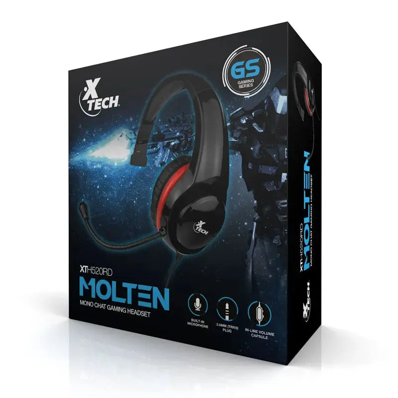 Monoauricular Gamer Xtech (XTH-520RD)