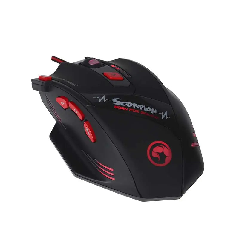 Mouse Alámbrico Gamer Linea Scorpion Marvo (G800)