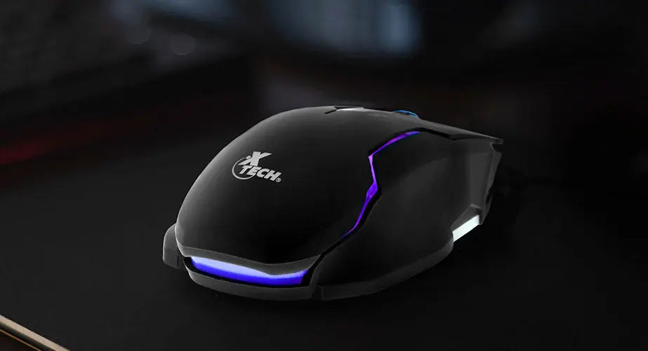 Mouse Alámbrico Gaming Lethal Haze Xtech (XTM-610)