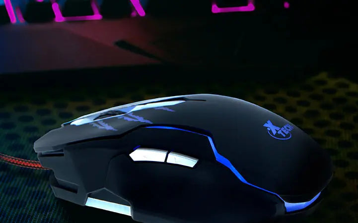 Mouse Alámbrico Gaming Lethal Haze Xtech (XTM-610)