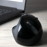 Mouse Inalámbrico Ergonómico Orbix Klip Xtreme (KMW-500BK)