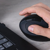 Mouse Inalámbrico Ergonómico Orbix Klip Xtreme (KMW-500BK)