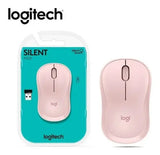 Mouse Inalámbrico Logitech M220 Silent Rosa (910-006126)