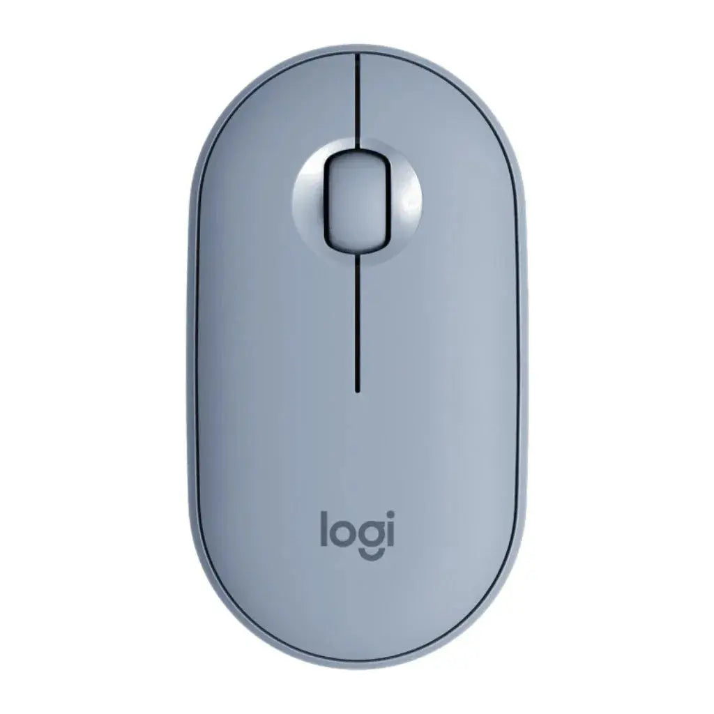 Mouse Inalámbrico Logitech Pebble M350 Gris Azulado (910-005773)