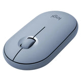 Mouse Inalámbrico Logitech Pebble M350 Gris Azulado (910-005773)