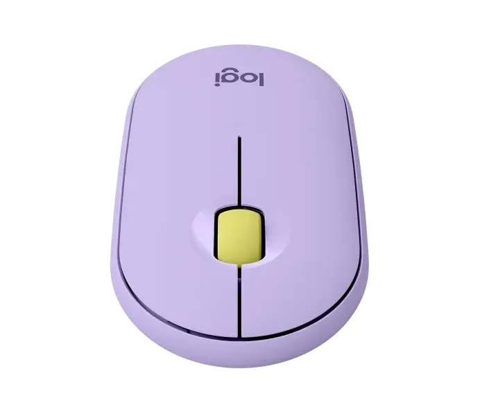 Mouse Inalámbrico Logitech Pebble M350 Lavanda (910-006659)