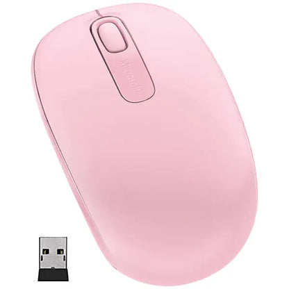 Mouse Inalámbrico Microsoft Mobile 1850 Rosado (U7Z-00021)