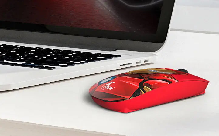 Mouse Inalámbrico Xtech Edición Iron Man (XTM-M340IM)