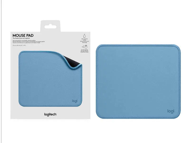 Mouse Pad 20 x 23 cm Logitech Studio Series Gris Azulado (956-000038)
