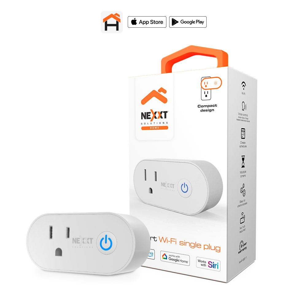 Enchufe inteligente Wi-Fi Nexxt Solutions (NHP-S611) yapcr.com Costa Rica