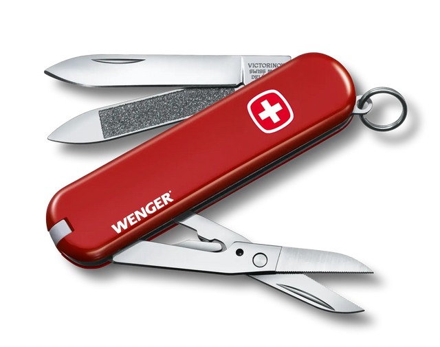 Navaja Wenger 65mm by Victorinox Roja (0.6423.91) yapcr.com Costa Rica