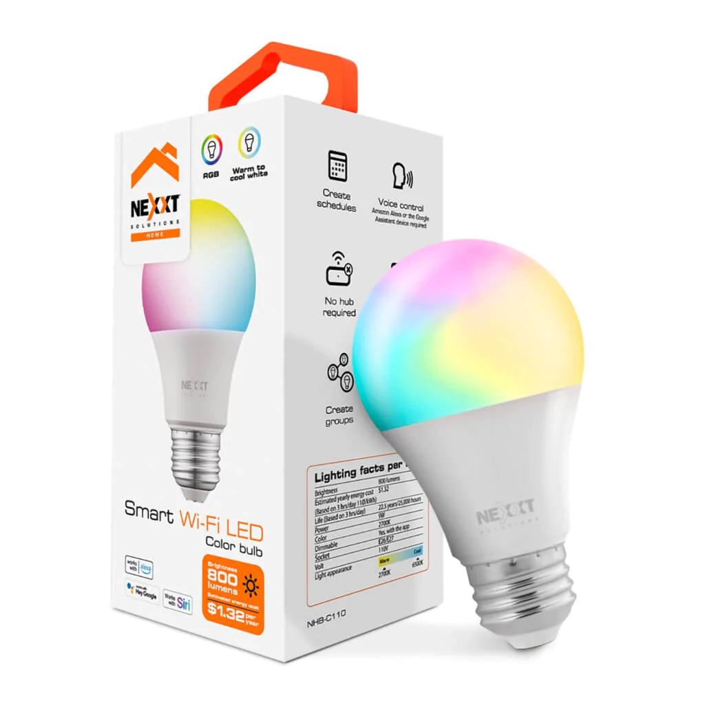 Combo Bombillo Inteligente LED + Tomacorriente Inteligente Alexa