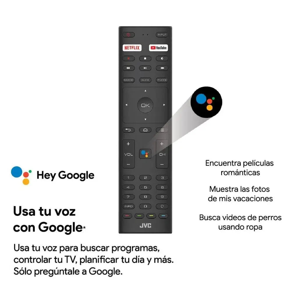 Pantalla 43″ Full HD Google TV JVC LT-43KB338