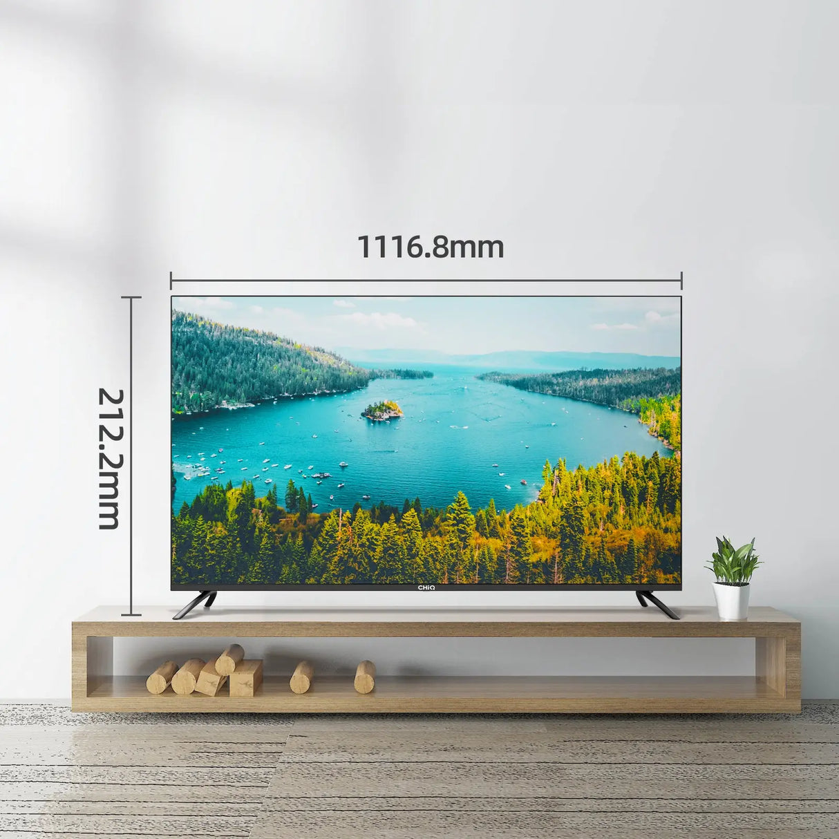 Pantalla 50" Smart TV UHD 4K CHiQ (U50G7L) yapcr.com Costa Rica