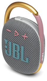 Parlante Inalámbrico JBL Clip 4 Gris (JBLCLIP4GRYAM)