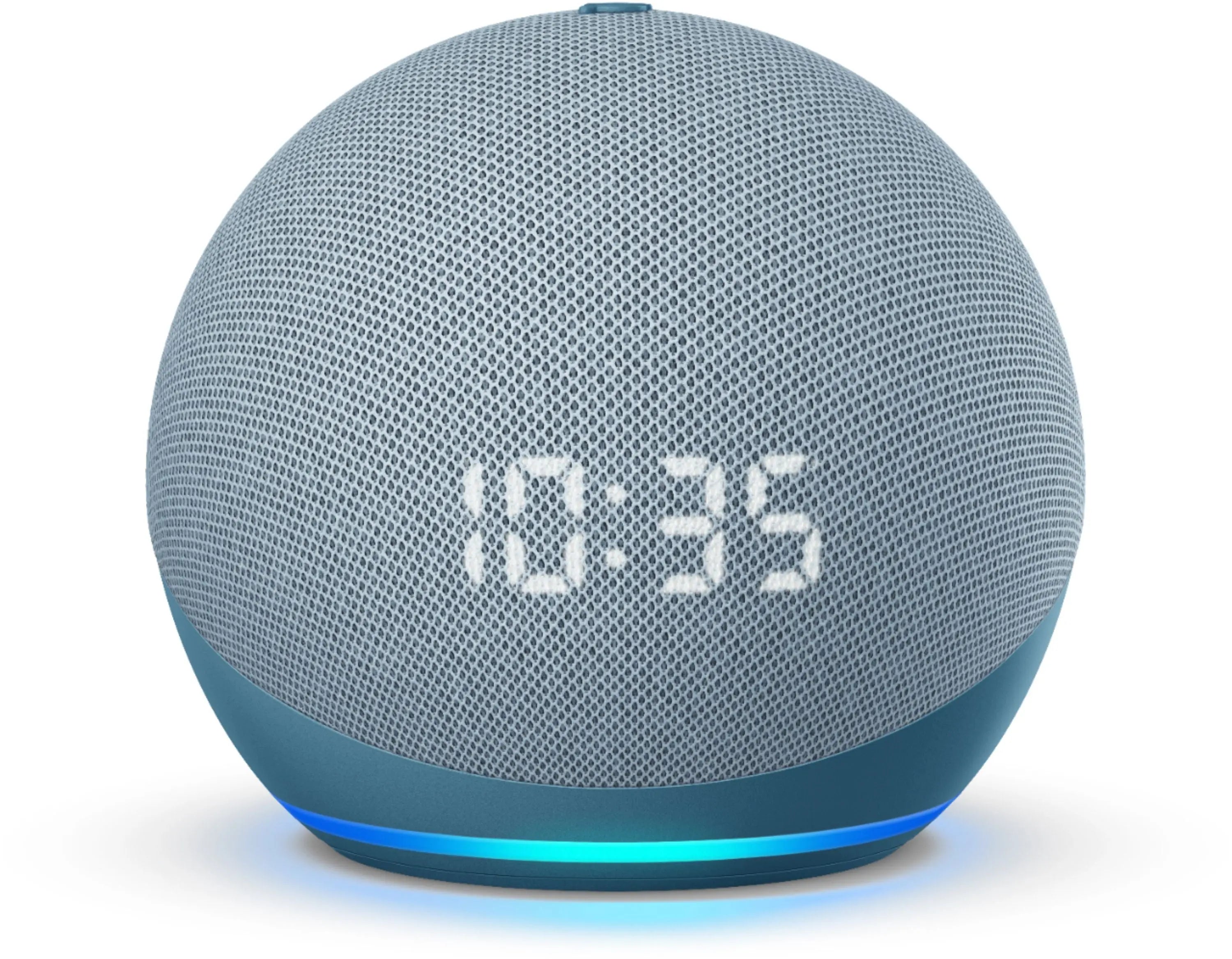 Parlante Inteligente Amazon Echo Dot con Reloj 4ta Generación Gris