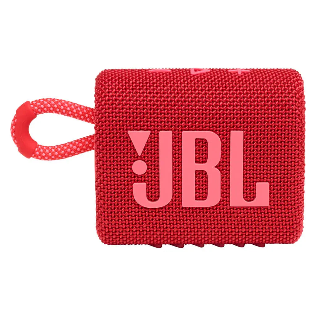 Parlante Portátil Bluetooth JBL Go 3 Rojo (JBLGO3REDAM)