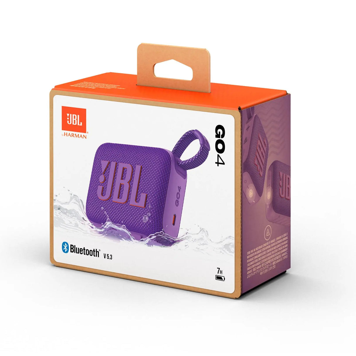 Parlante Portátil Bluetooth JBL Go 4 Púrpura (JBLGO4PURAM) yapcr.com Costa Rica