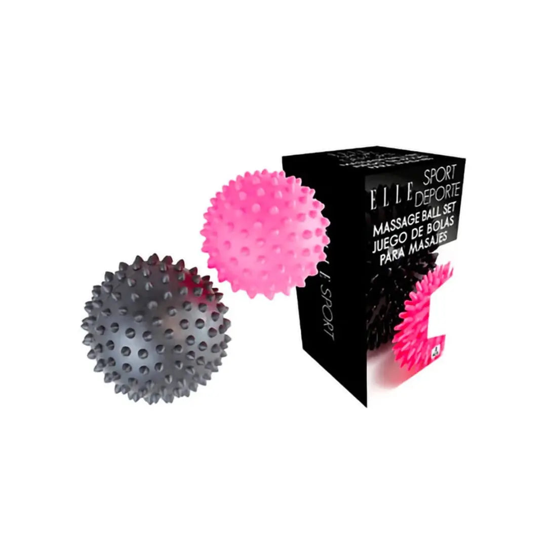 Pelotas para Masajes 2 Unidades 7 cm + 9 cm Elle Sport SR6351